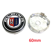 (4 Stück 60 mm ALPINA) 4 Stück ALPINA Auto-Radnabenkappen 56 mm 60 mm 65 mm 68 mm Felgen staubdichte