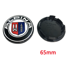 (4 Stück 65 mm ALPINA) 4 Stück ALPINA Auto-Radnabenkappen 56 mm 60 mm 65 mm 68 mm Felgen staubdichte