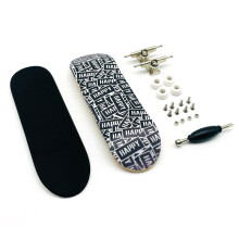 (Happy)Mini Skateboard Jouet Finger Skate Bois Personnalité Créative Garçon Cadeau Noël