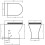 Back To Wall Pan & Soft Close Seat - TOILETSET2 2