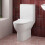 Compact Rimless Close Coupled Pan, Cistern & Soft Close Seat - TOILETSET5 1