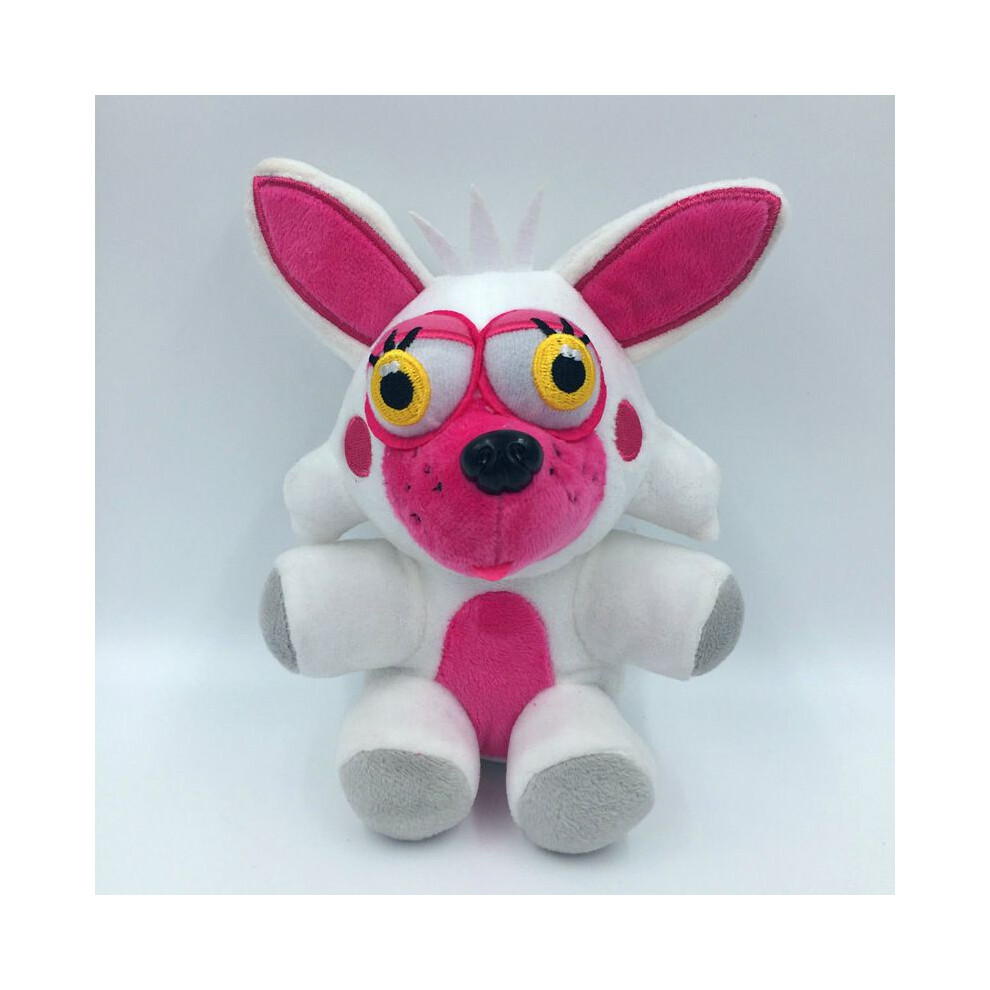 (WhiteFox-18cm)Peluche jouet 1825 cm Fnaf cinq nuits chez Freddys Foxy Chica Bonnie Golden Freddy