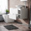 NES Home Merton White 600mm Bathroom Wall Hung Vanity Unit With Round Ceramic Countertop 3