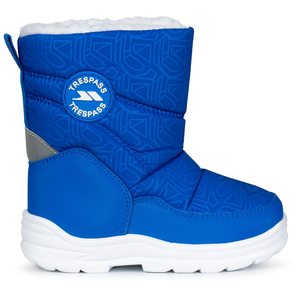 (5, Blue) Trespass Unisex Toddlers Snowboot Waterproof - Snowflake
