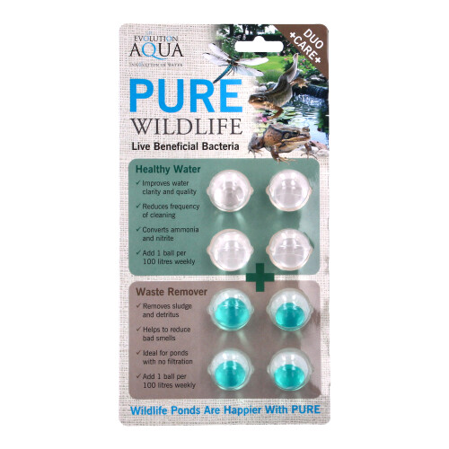 Evolution Aqua Evolution Aqua Pure Wildlife Beneficial Bacteria pack of 8