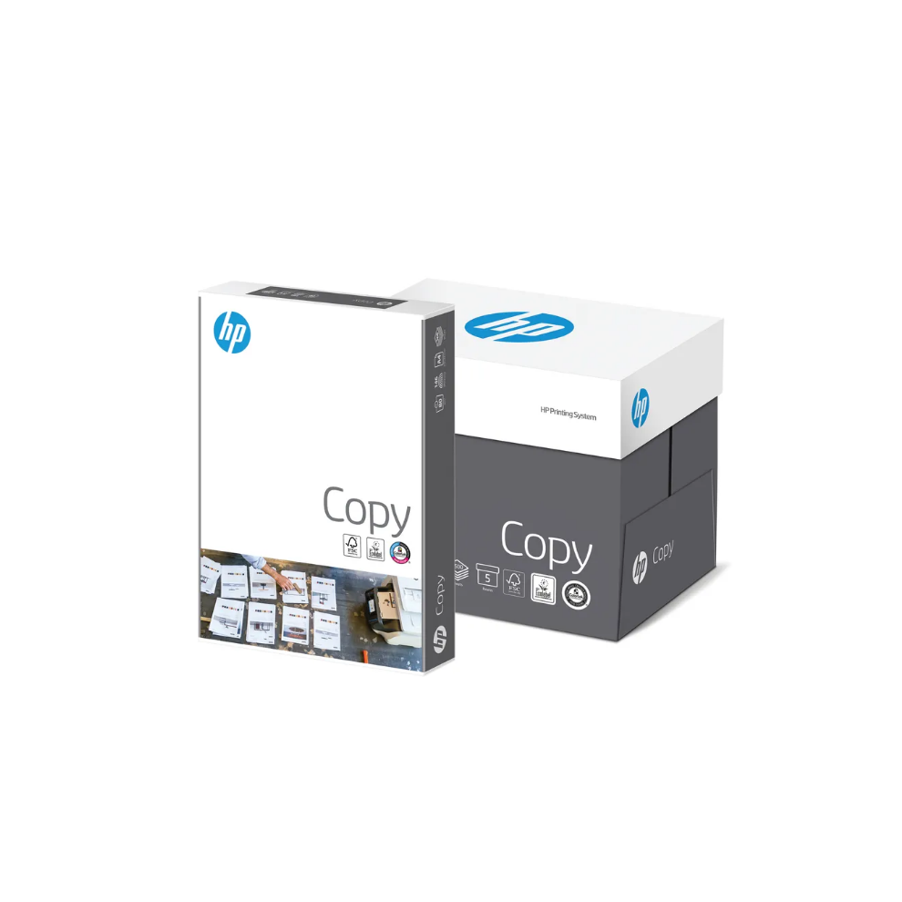 Printer Paper, Copier Paper, White A4 80gsm with ColorLok Technology, 2500 Sheets by HP Hewlett Packard