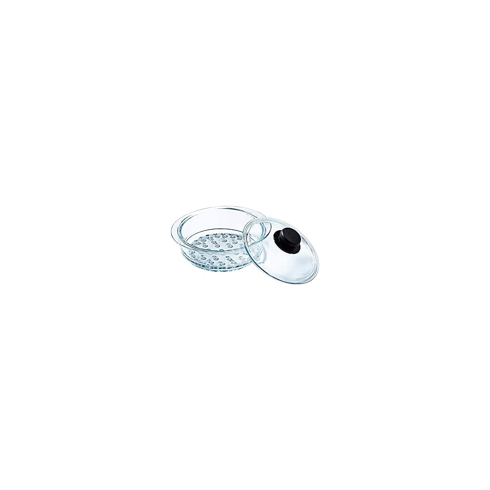 Pyrex® - Steamer basket  lid Steamer for healthy and tasty cooking. Made in France