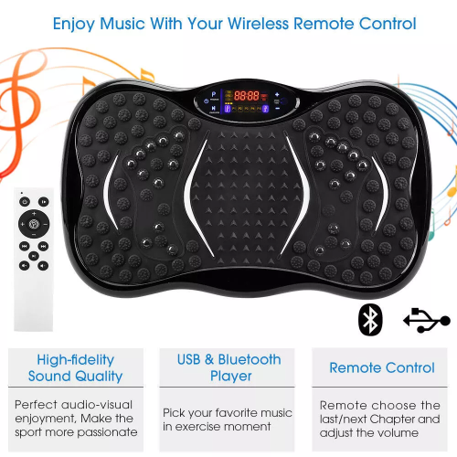 Power Vibration Plate Vibrating Machine Platform Exercise Body Shaker Massager # 1
