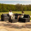 Rattan Modular 7-teiliges Möbelset – Schwarz 5