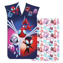 Marvel Spiderman Toddler/Baby Size Duvet Cover Set 100 x 135 cm COTTON