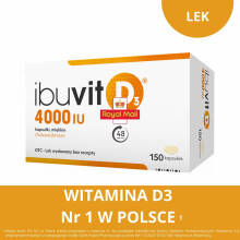 Ibuvit D3 4000 IU 150x caps Vitamin D Vigantol D-Vitum Molekin
