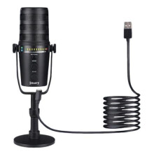 JMARY MC-PW12 360 Grad drehbares USB-Desktop-Mikrofon-MC-PW7