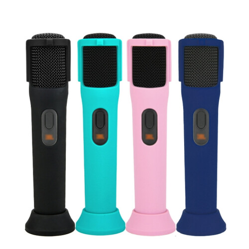 Silikon-Schutzhülle für JBL PartyBox Wireless Mic (Schwarz) 1