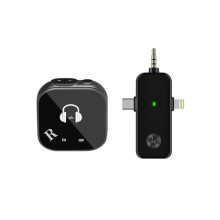 5,8G kabelloses In-Ear-Monitoring-System, Ear Return unterstützt Dual-Kopfhörer-Monitoring Eins-zu-Eins - Eins-zu-Eins