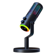 SU8 für Live-Streaming/Aufnahme/Gaming RGB-Beleuchtung Rauschunterdrückung Desktop-Mikrofon-ME6S