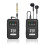 XTUGA J02 2.4G Stereo Wireless In-Ear Mini-Monitorsystem mit Senderempfänger (Schwarz) - SF-1 1