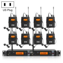 XTUGA IEM1200 8-Bodypack Bühnensänger In-Ear-Monitor (US-Standard) - Sender 2 Bodypack