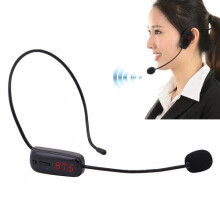 FM-Funk-Headset, kleines Lautsprecher-Kopfmikrofon