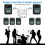 M6S 2.4G Stereo Wireless In-Ear-Monitorsystem Sender Empfänger (Schwarz) 4