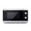 Sharp SHARP Compact Microwave Oven with 1000W Grill 20L 800W Dial Controls YC-MG01U-S 2