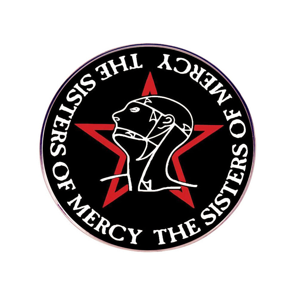 Les Sœurs de la Miséricorde Broche Rock Band Haut Poitrine Badge Métal Alliage