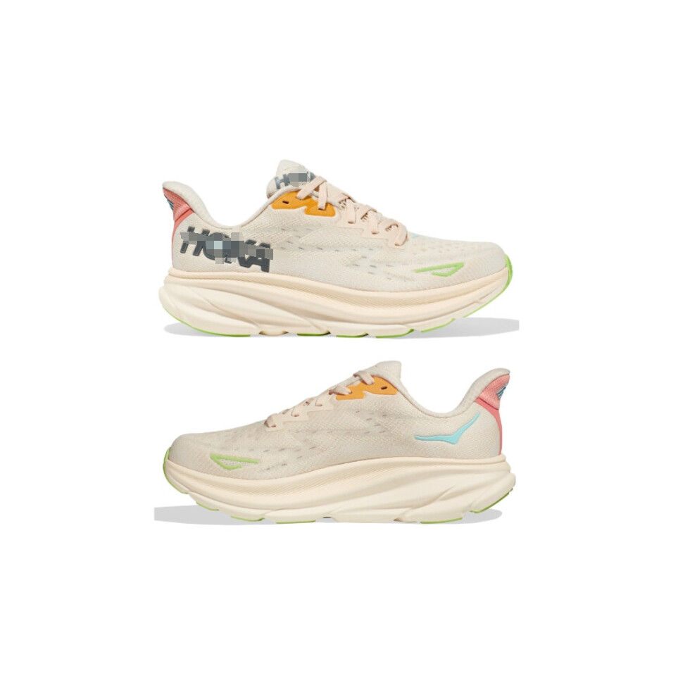 (Apricot, UK6.5/EU40) Women Trainers Wear-resistant Platform Running Shoes Jogger Sport Sneakers