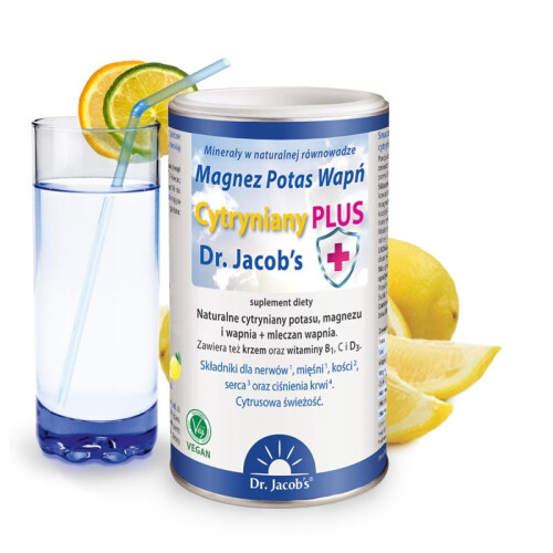 Dr Jacobs Cytryniany PLUS Dr. Jacob's pH balans potassium calcium zinc 2