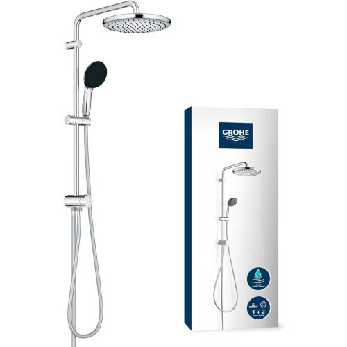 Grohe Grohe Vitalio Start System 250 Shower System with Diverter