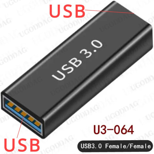 (USB Θηλυκό σε Θηλυκό) Συμβατό Υπολογιστή Τηλεφώνου Σύνδεση