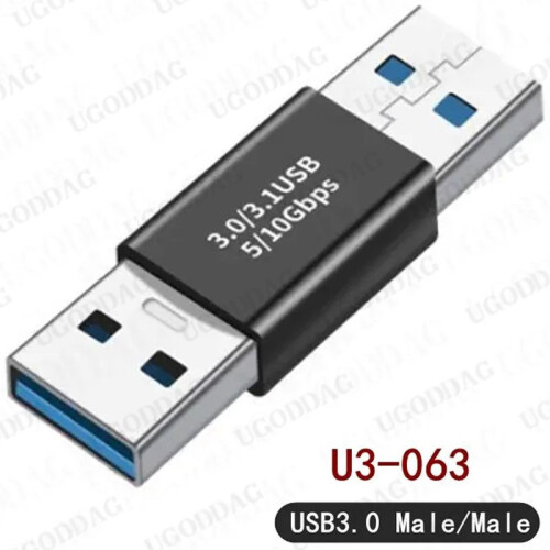 (USB Αρσενικό σε Αρσενικό) Συμβατό Υπολογιστή Τηλεφώνου Σύνδεση
