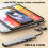 (8 in1 Hub USB A C) 8 in 1 USB C Expander USB 3 Hub Type C Splitter Τύπος C Dock Προσαρμογέας 3