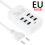 (EU Plug - 6USB)6Port USB Type C Φορτιστής τηλεφώνου Σταθμός φόρτισης PD Fast 1