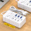 (EU Plug - 6USB)6Port USB Type C Φορτιστής τηλεφώνου Σταθμός φόρτισης PD Fast 2