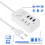 (EU Plug - 6USB)6Port USB Type C Φορτιστής τηλεφώνου Σταθμός φόρτισης PD Fast 3