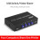 (2 Θύρες) 4 Θύρες USB 2.0 Διακόπτης κοινής χρήσης Διακόπτης 4 ή 2 σε 1 3