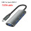 (USB C 3.0)USB 3.0 USB C HUB 4 θυρών Συμβατό με προσαρμογέα πολλαπλών 1