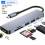 (6-σε-1) 10 σε 1 USB C HUB 4K 30Hz Σταθμός σύνδεσης τύπου C σε συμβατό με 1