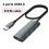 (USB 3.0-55CM)USB 3.0 USB C HUB 4 θυρών Συμβατό με προσαρμογέα πολλαπλών 1