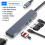 (7-σε-1) 10 σε 1 USB C HUB 4K 30Hz Σταθμός σύνδεσης τύπου C σε συμβατό με 1