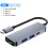 (4 σε 1 HDTV) 10 σε 1 USB C HUB 4K30Hz Σταθμός σύνδεσης τύπου C σε συμβατή 1