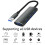 (USB C 3.0-55CM) USB 3.0 USB C HUB 4 θυρών Συμβατό με προσαρμογέα πολλαπλών 3