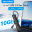 (USB-C 3.2 Gen2 10G) Εξαερισμός USB C Hub 10Gbps Type-C 3.2 Gen2 USB Splitter Type C Hub 4 Θύρα 2