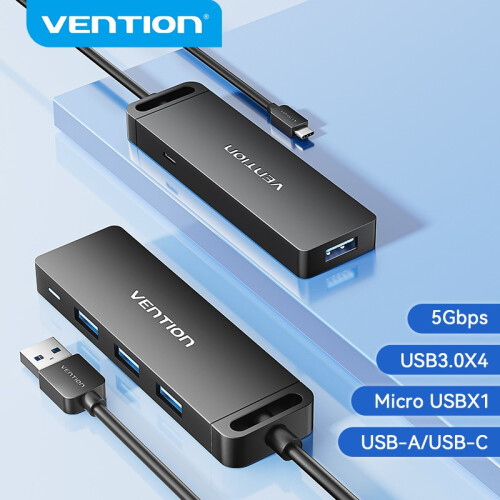 (Type-c HUB 1m) Προσαρμογέας εξαερισμού USB HUB 4 Θύρες USB Τύπου C σε HUB 1