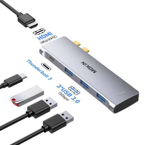 (03 5 σε 2 προς πώληση) USB Type C Hub Σταθμός σύνδεσης προσαρμογέα USB