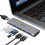 (08 7 σε 2 προς πώληση) USB Type C Hub Station Docking Adapter USB Dual USB C to HDMI USB3.0 1