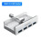 (MH4PU Silver) USB 3.0 HUB με τροφοδοτικό USB3.0 Splitter Adapter Clip-type Multi Splitter 1