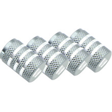 (grey)4pcs Car Wheel Tire Parts Valve Stem Plugs Cover badge For seat Altea Xl Ibiza Arona Alhambra