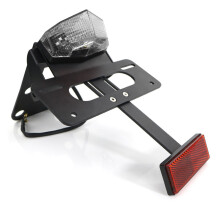 Supporto per targa (trasparente) Kit di eliminazione del parafango per Kawasaki KLX250 2009-2022 KLX250S