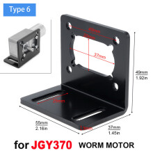 (JGY370)Motormonteringsfäste Universal Rak Platta Fixering Monteringsfäste Hållare för 750/755/775/795