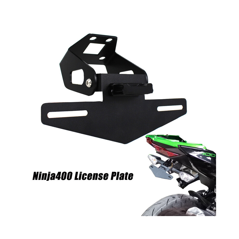 Support de plaque d'immatriculation (marque Ninja250) pour Kawasaki Ninja 400/250 Ninja400 Ninja250